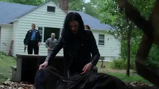 Marvels Jessica Jones S03 Jessica Founds Nathan dead body Krysten Ritter Rachael Taylor