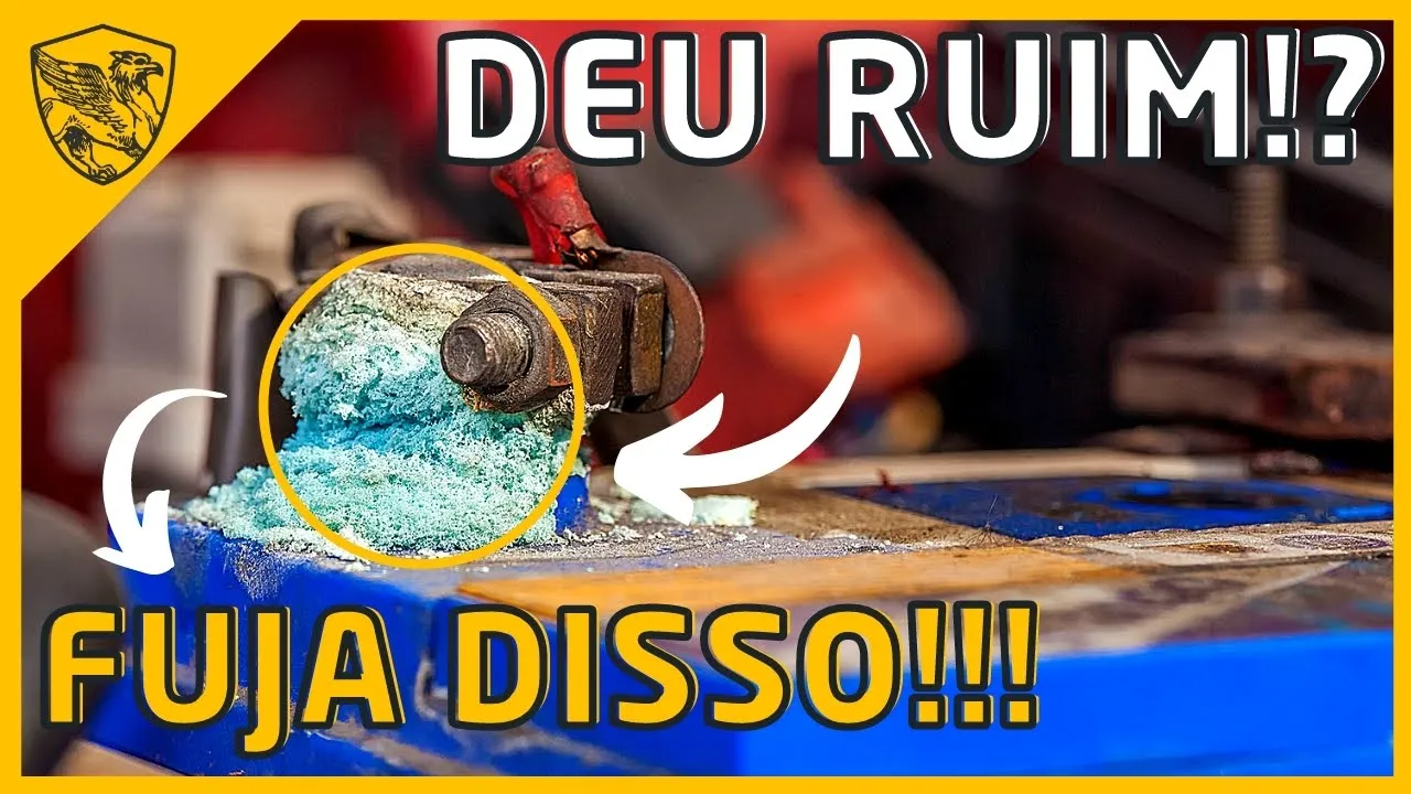 COMO LIMPAR ZINABRE - O QUE É ZINABRE? COMO EVITAR ? - #MANUTENÇÃO #BATERIA #GRIPHOSMOTORSPORTS