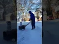 Toro 3650 snowblower blowing 10 of snow