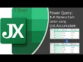 Bulk Replace Each Letter using List Accumulate in Power Query 2 Steps