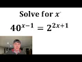 Fun Math Problem