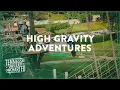 SUSPENDED 55 FEET Ropes Course at High Gravity Adventures Boone NC Tennessee Valley Uncharted