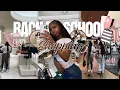 BACK TO SCHOOL SHOPPING VLOG huge mall Lululemon Skims Campus drop Zara H M more