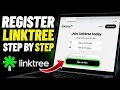 How to register with Linktree for LinkedIn profile landing pages - Step By Step
