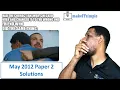 CSEC IT May 2012 Paper 2 Solutions