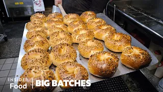 How New York s Best Bagel Shop Makes 100 000 Bagels By Hand Every Week Big Batches Insider Food