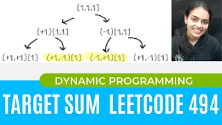 Letcode 494 Target Sum Code C indepth explanation programming