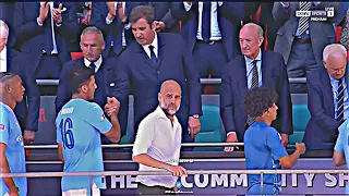 غوارديولا يرفض مصافحة شخص اسرائيلي اثناء التتويج  غوارديولا يرفض مصافحة شخص اسرائيلي اثناء التتويج