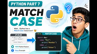 Python Match Case Tutorial with Examples Python Tutorial for Beginners Part 7
