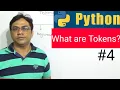 Tokens in Python in Hindi Lec-4 Tutorial for beginners