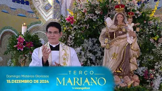 Domingo: Mistérios Gloriosos | Terço Mariano com @PadreManzottiOficial | 15/12/24