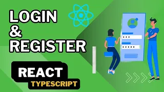 React Login and Signup Page Local-Storage Typescript React tutorial for beginners