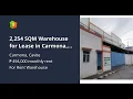 2 254 SQM Warehouse for Lease in Carmona Cavite Near SLEX