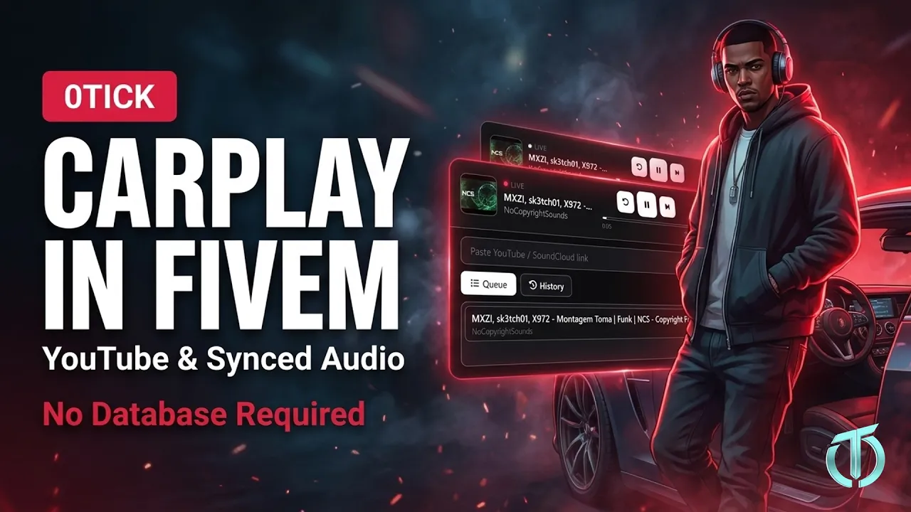 CAR RADIO V2 [QB/QBX/ESX] video