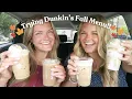 Trying Dunkin s Fall Menu Items 2026