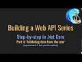ASP NET Web API Series Data Validation