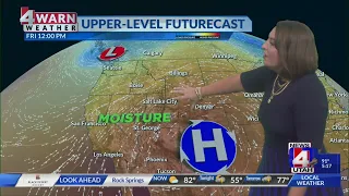 Below average temperatures this weekend into next week