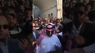 تركي ال الشيخ في شوارع روسيا  تركي ال الشيخ في شوارع روسيا
