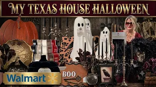WALMART My Texas House 2026 Halloween Store Walk Thru Real Touch Black Drapey Garland More