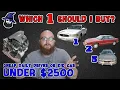 Which should I buy Car Under 2500 Edition See what the CAR WIZARD looks for looks out for