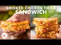 Download Lagu Smoked Chicken Tikka Sandwich | Chilli Garlic Dip | Chef Sanjyot Keer
