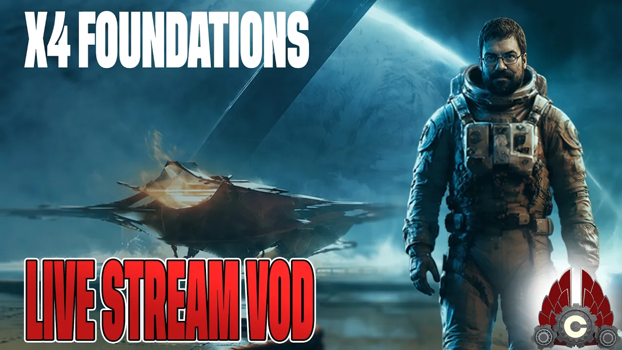 X4: Foundations | Cozy Stream | July 3rd X4: Foundations | Cozy Stream | July 3rd