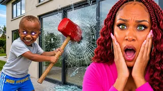 SOMEONE DESTROYED OUR HOUSE We re Terrified