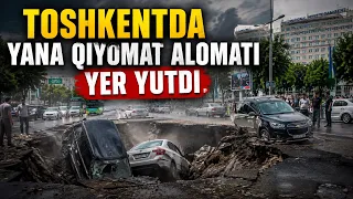 ДАХШАТ ТОШКЕНТДА КИЁМАТ АЛОМАТИ, ПОЙТАХТНИ ЕР ЮТДИ 😱