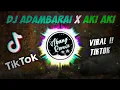 Download Lagu DJ ADAMBARAI x AKI AKI REMIX VIRAL TIKTOK 2020