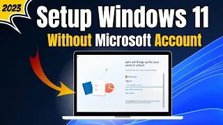 Setup Windows 11 Without Microsoft Account Enable Local Account EASY