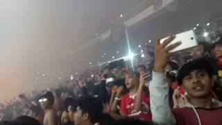 aksi curva nord persija merayakan ulang tahun persija persija 1 0 persipura