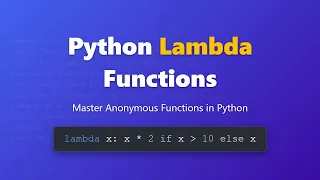 Python Lambda Functions Beginner s Guide to Anonymous Functions