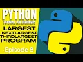 Python Tutorial WHILE LOOP IF ELSE NEXTLARGEST NUMBER PROGRAM English Tagalog 2021