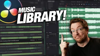 Download AUDIO Library in Davinci Resolve! MP3