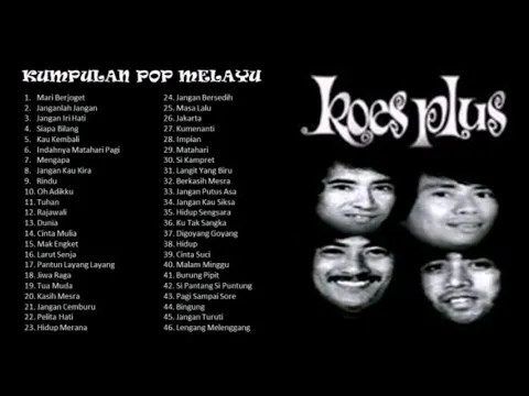Download MP3 KOES PLUS Tembang Melayu .