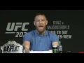 Press conference 202 Conor Mcgregor Nate diaz | Conor Mcgregor throw bottle at Diaz team