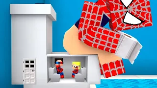 🚽ПОСТРОИЛИ ДОМ В УНИТАЗЕ ЧЕЛОВЕКА-ПАУКА В МАЙНКРАФТ! ШЕДИ MINECRAFT