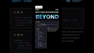 Text with background effect made with CSS CSS animations