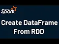PySpark Tutorial 4 PySpark DataFrame from RDD PySpark with Python