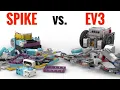 Comparing the SPIKE prime kit to the EV3 set