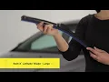 Rain-X Latitude Wiper Blade Installation - Large J-Hook
