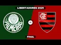PALMEIRAS x FLAMENGO 🔥 Simulação PES 21 — Final Libertadores 2025