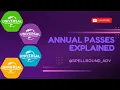 Universal Studios Annual Passes Explained