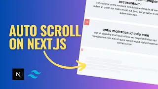 Auto Scroll with React Intersection Observer Next js
