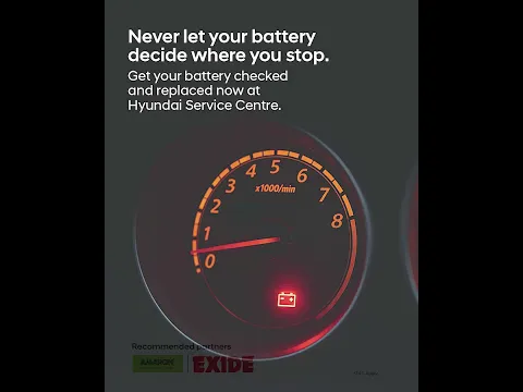 Battery Check Up Hyundai Service Centre