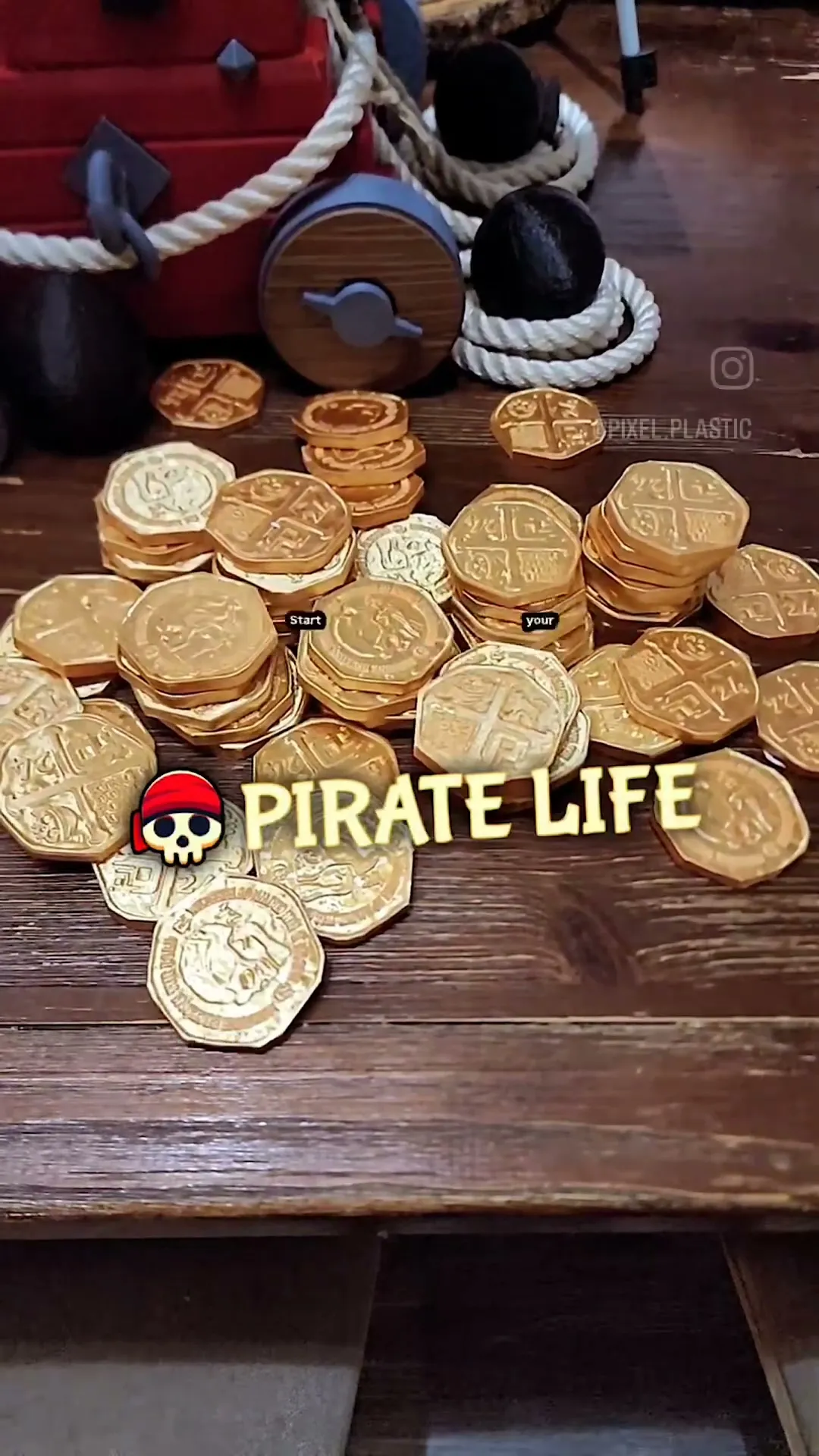Unchained Doubloon Coin | Pirate Treasure