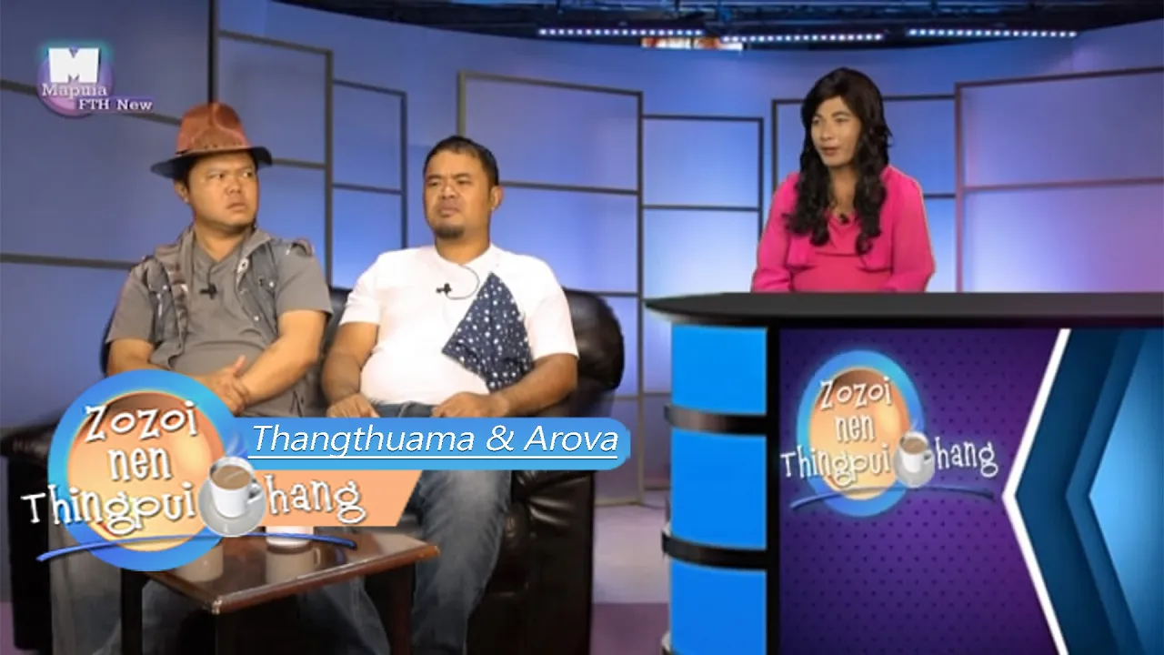 Zozoi nen Thingpui paw hang with Thangthuama & Arova