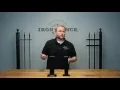 Surface Mount Posts for Iron and Aluminum Fence