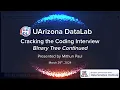 2024 Spring Cracking the Coding Interview - Lecture 11 Binary Tree Continued