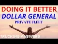 Dollar General trucking Doing it Better Trucking Answers